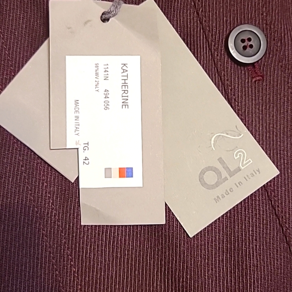 QL2 midi dark purple skirt - Picture 6 of 8